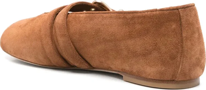 Leather Ballet Flats - Image 3