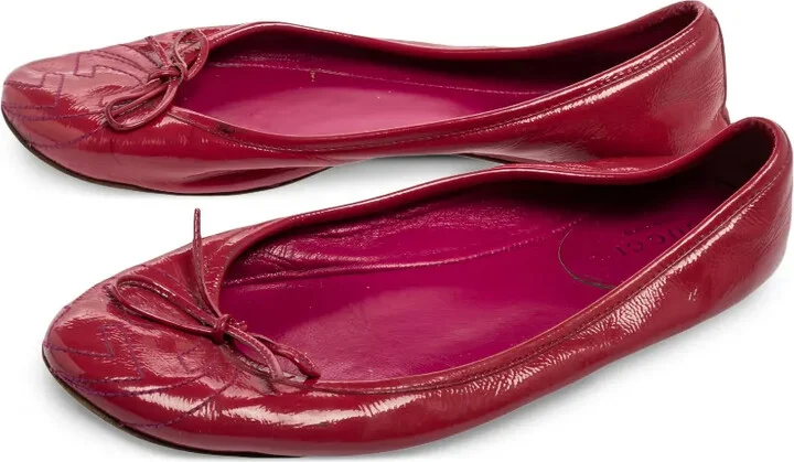 Leather Ballet Flats - Image 3
