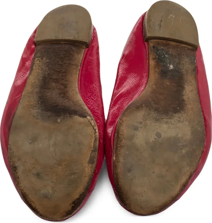 Leather Ballet Flats - Image 5