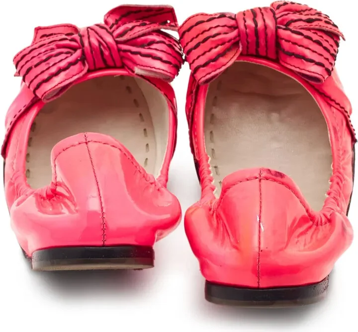 Leather Ballet Flats - Image 3