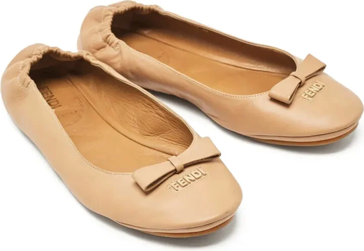 Leather Ballet Flats - Image 2