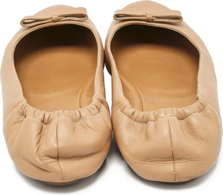 Leather Ballet Flats - Image 3