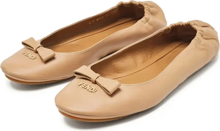 Leather Ballet Flats - Image 4