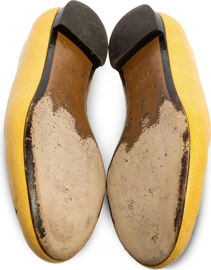Leather Ballet Flats - Image 4