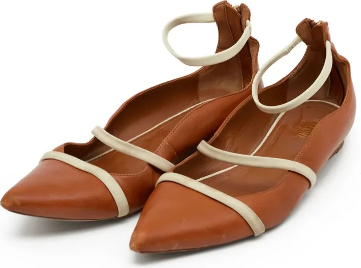 Leather Ballet Flats - Image 2
