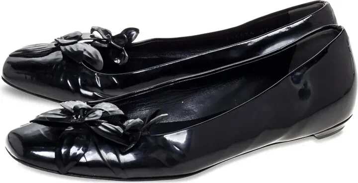 Leather Ballet Flats - Image 3