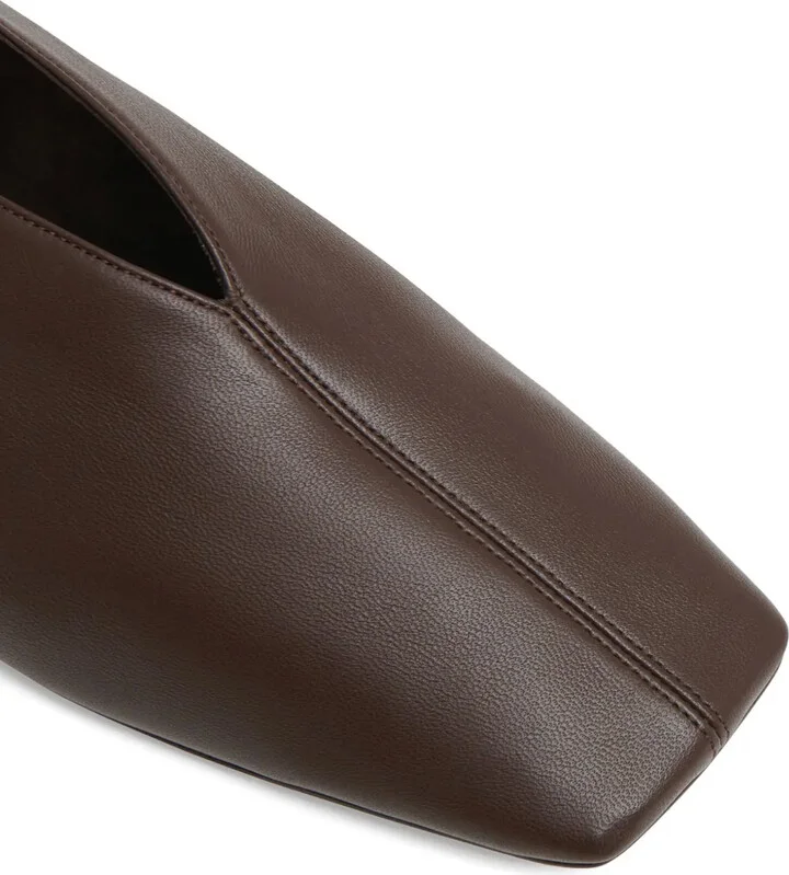 Leather Ballet Flats - Image 4