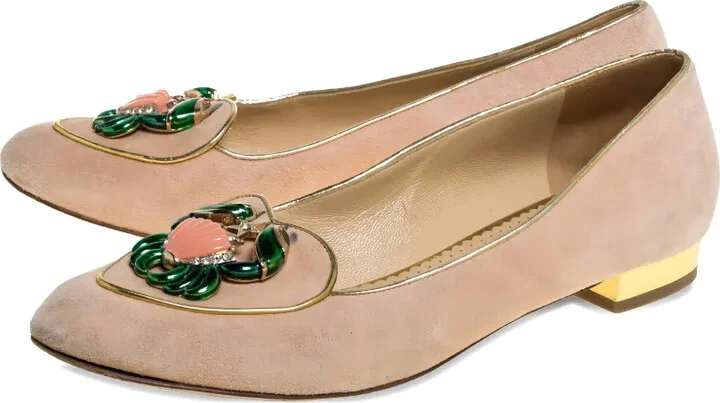 Leather Ballet Flats - Image 2