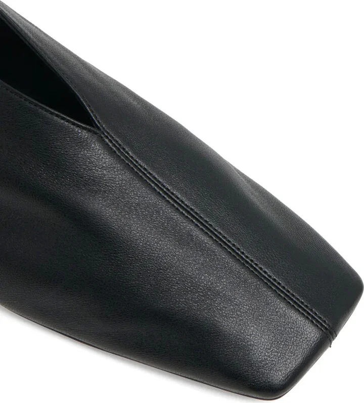 Leather Ballet Flats - Image 4