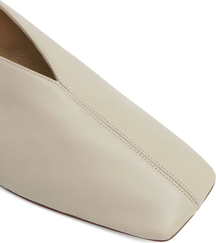 Leather Ballet Flats - Image 4