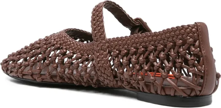 Leather Ballet Flats - Image 3