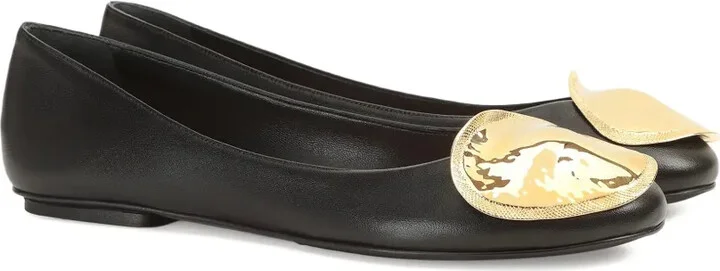Leather Ballet Flats - Image 2