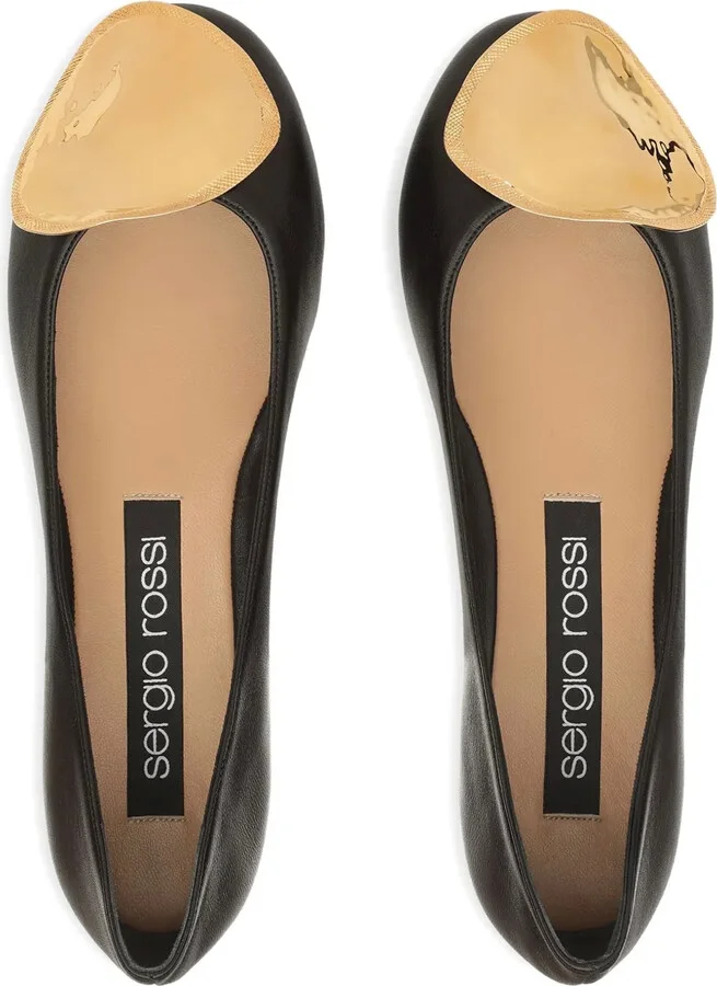 Leather Ballet Flats - Image 4
