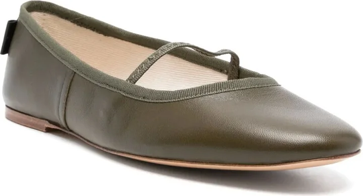 Leather Ballet Flats - Image 2