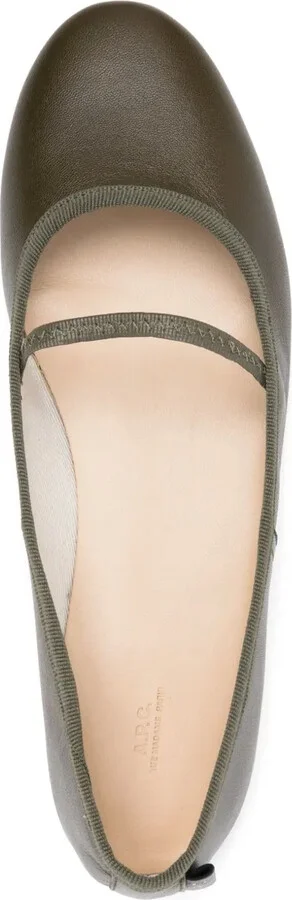 Leather Ballet Flats - Image 4