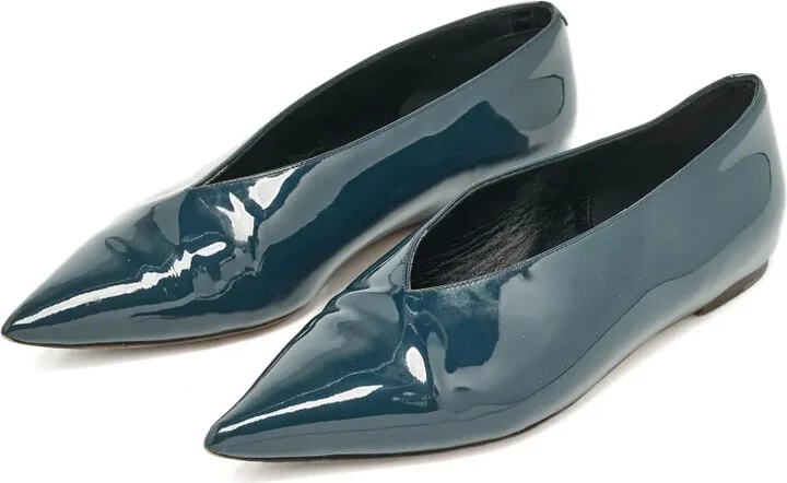 Leather Ballet Flats - Image 2