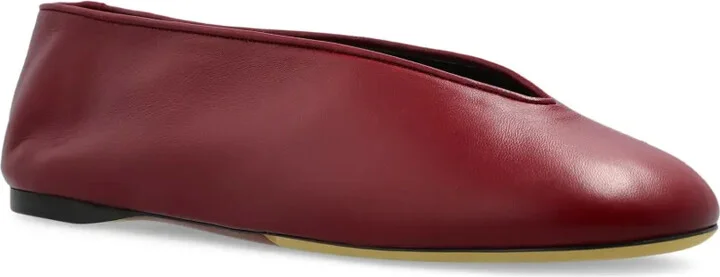 Leather Ballet Flats - Image 2