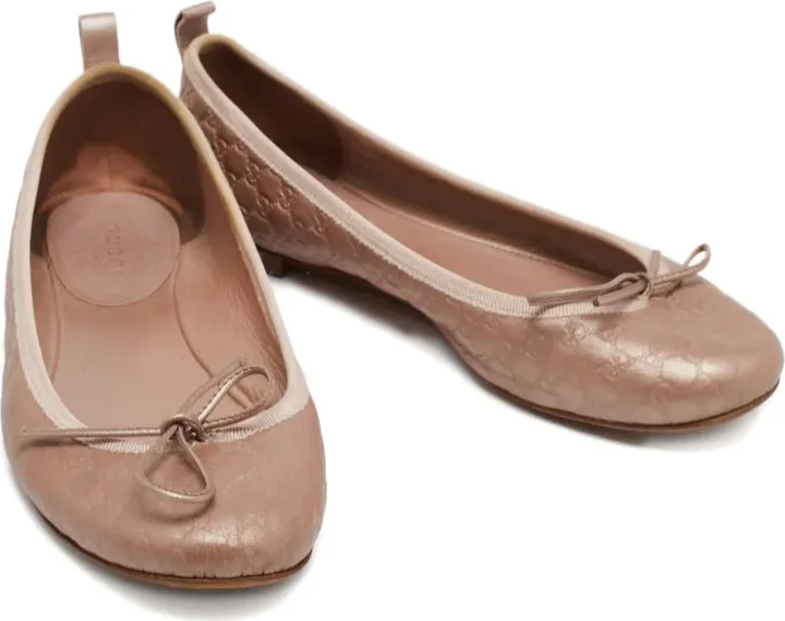 Leather Ballet Flats - Image 3