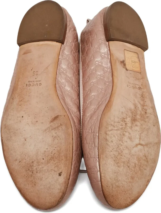 Leather Ballet Flats - Image 5