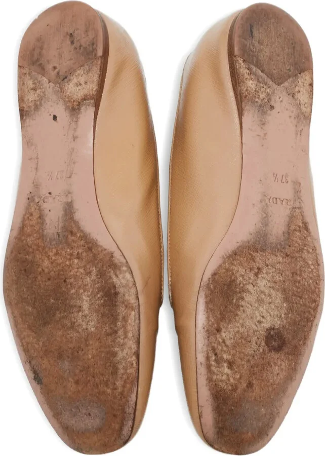 Leather Ballet Flats - Image 5