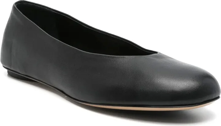 Leather Ballet Flats - Image 2