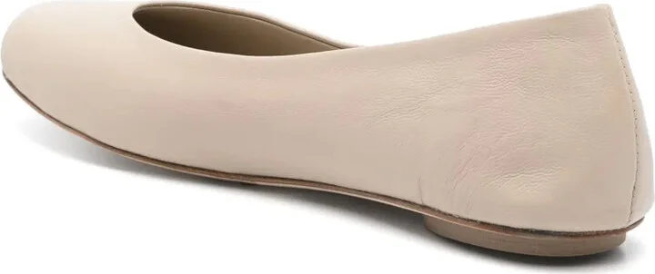 Leather Ballet Flats - Image 3