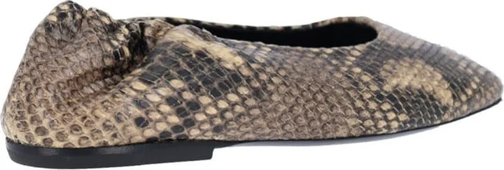 Leather Ballet Flats - Image 4