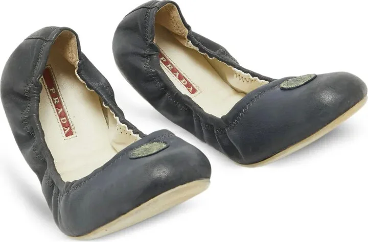 Leather Ballet Flats - Image 2