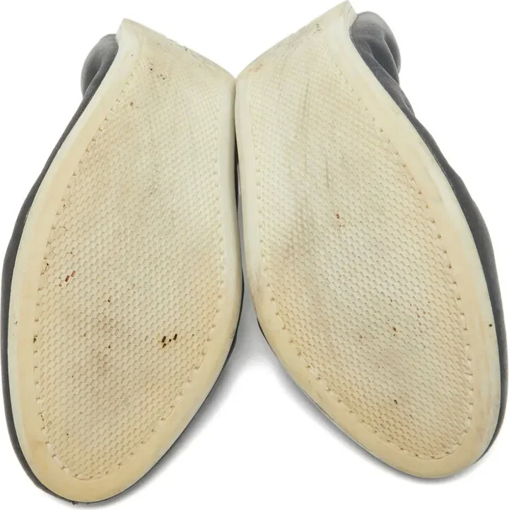 Leather Ballet Flats - Image 4