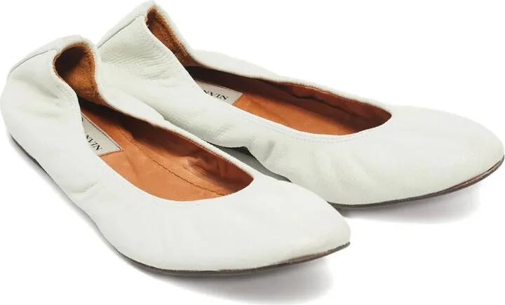 Leather Ballet Flats - Image 3