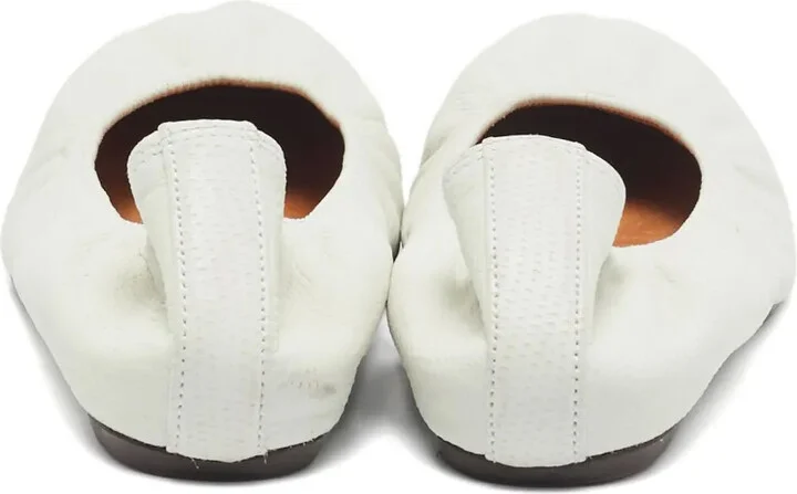 Leather Ballet Flats - Image 4