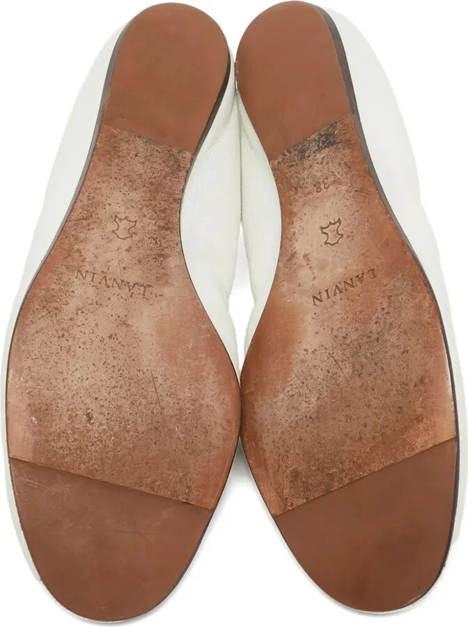 Leather Ballet Flats - Image 5