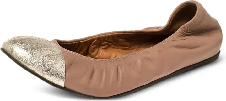 Leather Ballet Flats - Image 2