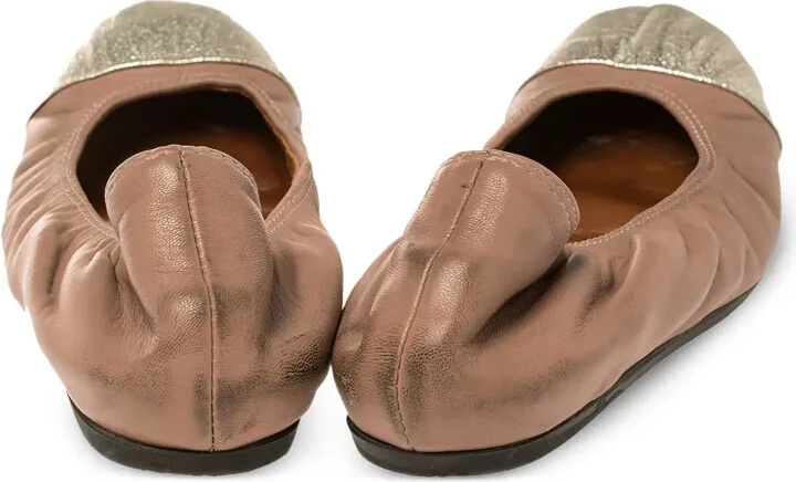Leather Ballet Flats - Image 3