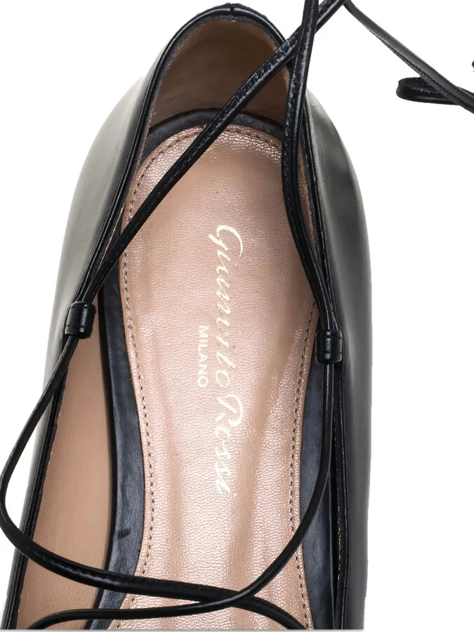 Leather Ballet Flats - Image 4