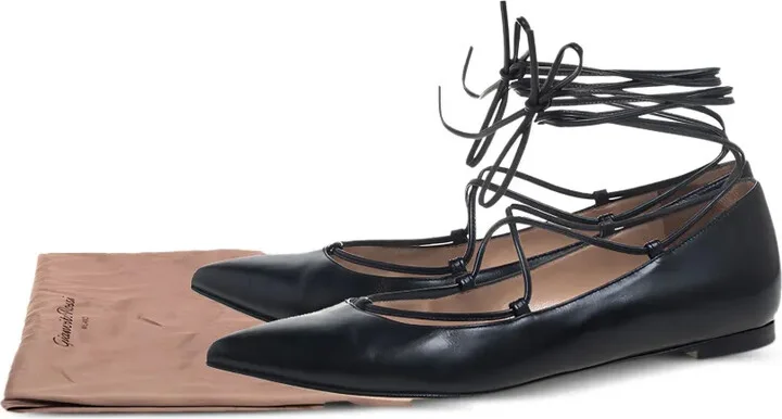 Leather Ballet Flats - Image 5