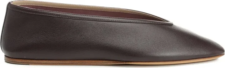 Leather Ballet Flats - Image 4