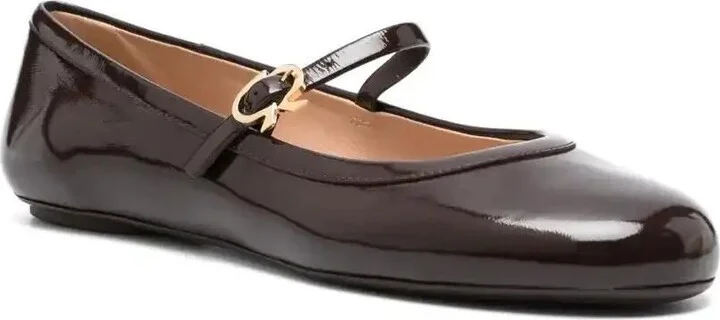 Leather Ballet Flats - Image 2
