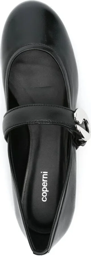 Leather Ballet Flats - Image 4