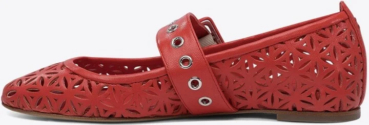 Leather Ballet Flats - Image 2