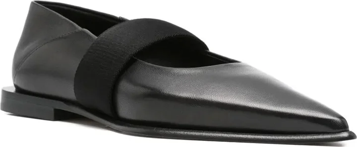 Leather Ballet Flats - Image 2
