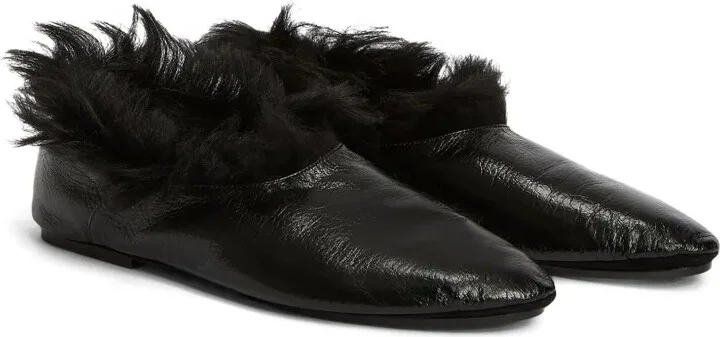 Leather Ballet Flats - Image 2