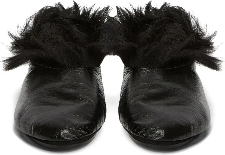 Leather Ballet Flats - Image 3
