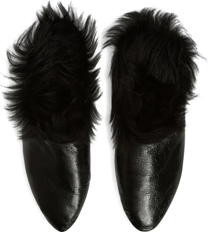Leather Ballet Flats - Image 4