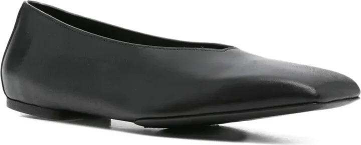Leather Ballet Flats - Image 2