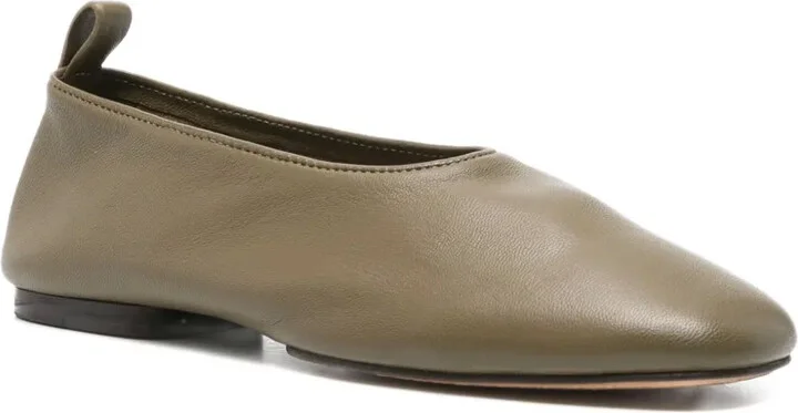 Leather Ballet Flats - Image 2