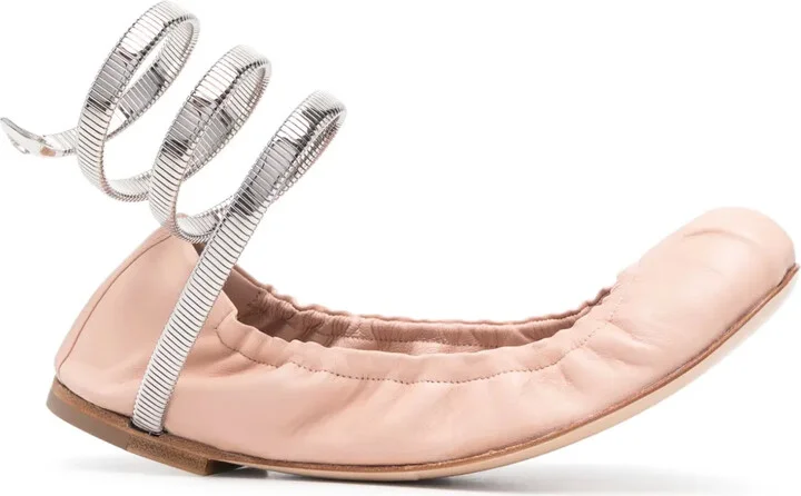 Leather Ballet Flats
