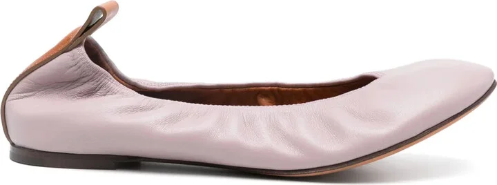 Leather Ballet Flats