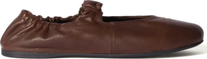 Leather Ballet Flats