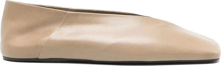 Leather Ballet Flats